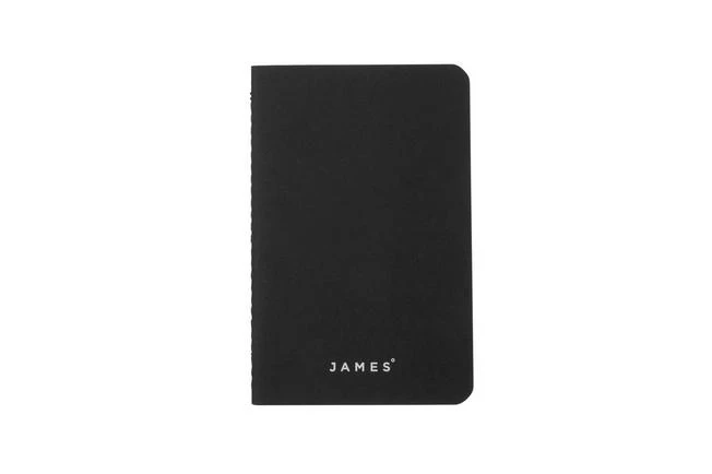 The James Brand The Daily Notebooks CO306955-11 Matte Black, 3-Pack 3 The James Brand The Daily Notebooks CO306955-11 Matte Black, 3-Pack - Image 3