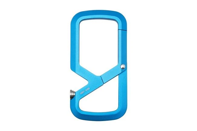 The James Brand Mehlville, Cerulean Stainless, Carabiner 2 The James Brand Mehlville, Cerulean Stainless, Carabiner - Image 2