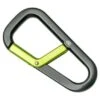 The James Brand The Hardin Black + Electric Moss ES204940-10 Carabiner