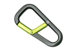 The James Brand The Hardin Black + Electric Moss ES204940-10 Carabiner