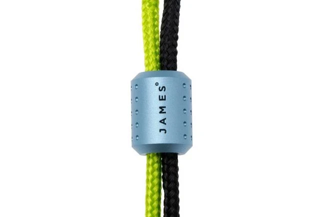 The James Brand The Alder ES215986-10 Sea Wave Titanium, Black Green, Paracord Lanyard With Bead 1 The James Brand The Alder ES215986-10 Sea Wave Titanium, Black Green, Paracord Lanyard With Bead