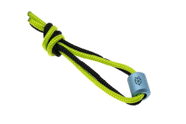 The James Brand The Alder ES215986-10 Sea Wave Titanium, Black Green, Paracord Lanyard With Bead 2 The James Brand The Alder ES215986-10 Sea Wave Titanium, Black Green, Paracord Lanyard With Bead - Image 2