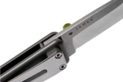 The James Brand Chapter, S35VN, Titanium + Satin Pocket Knife -The James Brand JAKCHP100112 00 06 the james brand v202109