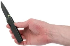 The James Brand Chapter, S35VN, Black + Black Pocket Knife -The James Brand JAKCHP100132 00 08 the james brand