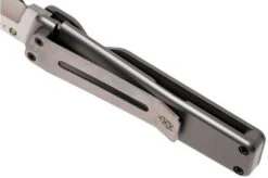 The James Brand Chapter, Titanium + Satin Pocket Knife -The James Brand JAKCHP1001 05 the james brand jakchp1001 05