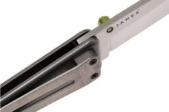 The James Brand Chapter, Titanium + Satin Pocket Knife -The James Brand JAKCHP1001 06 the james brand jakchp1001 06