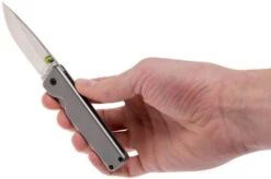 The James Brand Chapter, Titanium + Satin Pocket Knife -The James Brand JAKCHP1001 08 the james brand jakchp1001 08