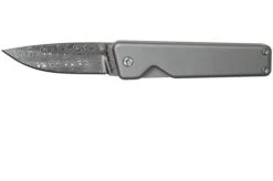 The James Brand Chapter, Titanium + Damascus Pocket Knife
