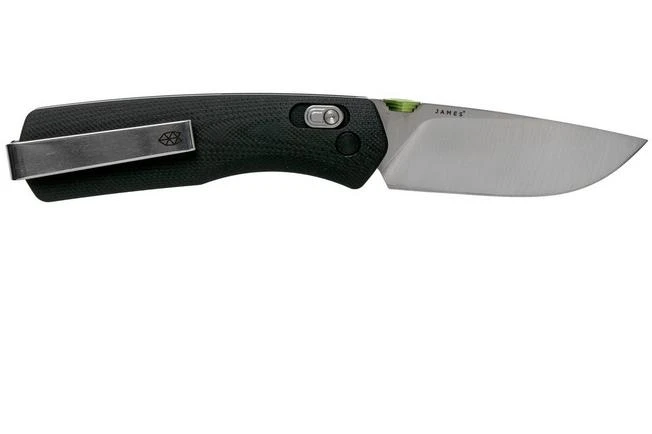 The James Brand The Carter, Black G10, Stainless Pocket Knife KN108115-00 2 The James Brand The Carter, Black G10, Stainless Pocket Knife KN108115-00 - Image 2