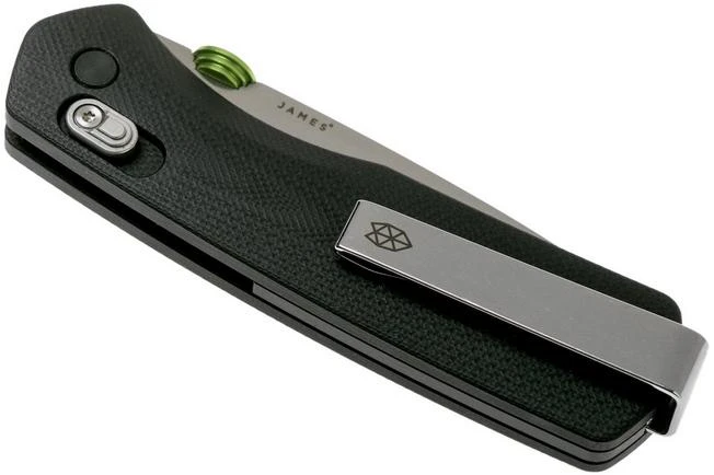 The James Brand The Carter, Black G10, Stainless Pocket Knife KN108115-00 4 The James Brand The Carter, Black G10, Stainless Pocket Knife KN108115-00 - Image 4