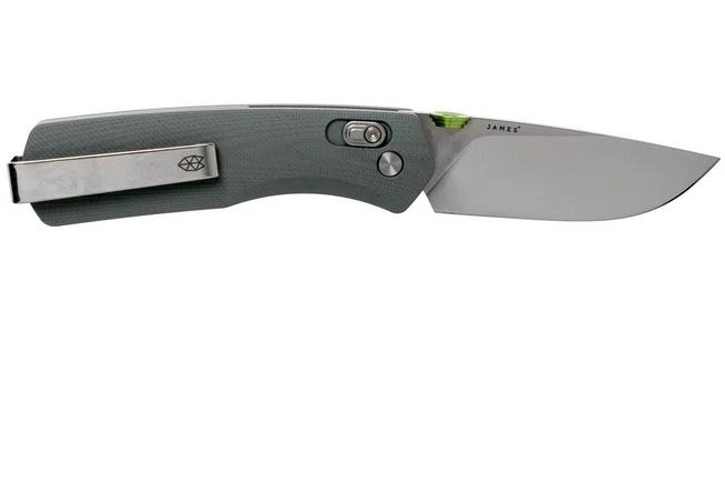 The James Brand The Carter, Primer Gray, Stainless Pocket Knife KN108139-00 2 The James Brand The Carter, Primer Gray, Stainless Pocket Knife KN108139-00 - Image 2