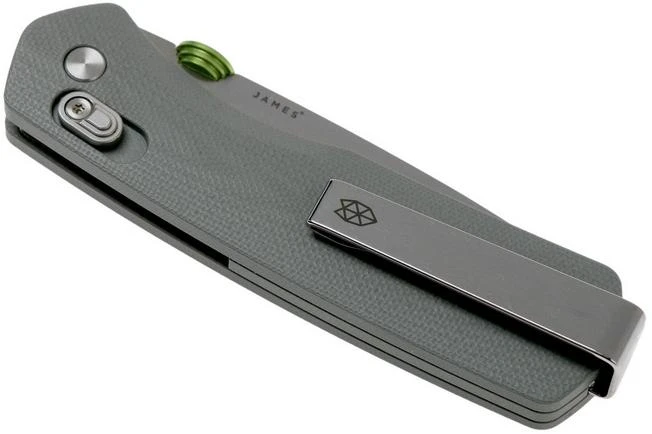 The James Brand The Carter, Primer Gray, Stainless Pocket Knife KN108139-00 4 The James Brand The Carter, Primer Gray, Stainless Pocket Knife KN108139-00 - Image 4