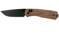 The James Brand The Carter, Tan Micarta, Black Pocket Knife KN108140-00