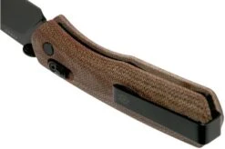 The James Brand The Carter, Tan Micarta, Black Pocket Knife KN108140-00 -The James Brand JAKCT108140 05 the james brand