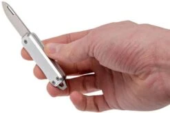 The James Brand Elko, Silver + Satin Pocket Knife -The James Brand JAKELK1001 07 the james brand jakelk1001 07