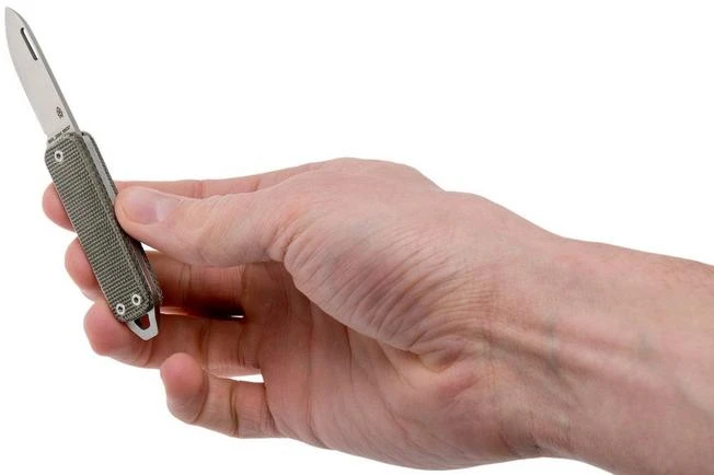 The James Brand Elko, Od Green Micarta + Satin Pocket Knife 6 The James Brand Elko, Od Green Micarta + Satin Pocket Knife - Image 6