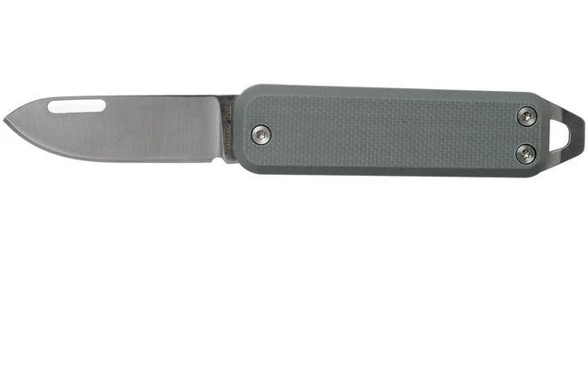 The James Brand Elko KN103139-00 Primer Gray G10 + Satin Pocket Knife 1 The James Brand Elko KN103139-00 Primer Gray G10 + Satin Pocket Knife