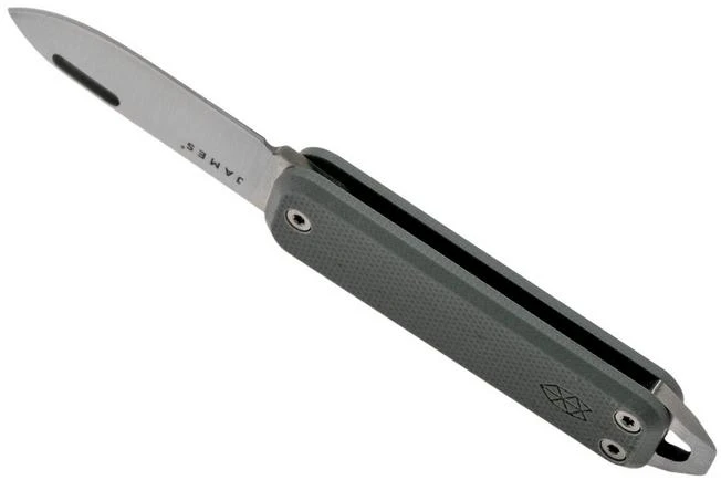 The James Brand Elko KN103139-00 Primer Gray G10 + Satin Pocket Knife 5 The James Brand Elko KN103139-00 Primer Gray G10 + Satin Pocket Knife - Image 5
