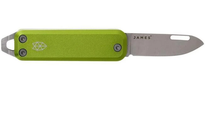 The James Brand Elko, Electric Moss + Satin Pocket Knife 2 The James Brand Elko, Electric Moss + Satin Pocket Knife - Image 2