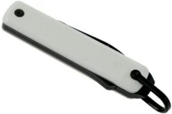 The James Brand Ellis, White G10 + Black Pocket Knife -The James Brand JAKELLG10W 04 the james brand