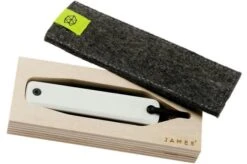 The James Brand Ellis, White G10 + Black Pocket Knife -The James Brand JAKELLG10W 07 the james brand