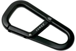 The James Brand The Hardin Black ES204910-10 Carabiner