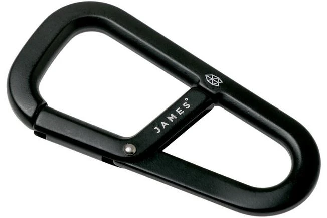 The James Brand The Hardin Black ES204910-10 Carabiner 1 The James Brand The Hardin Black ES204910-10 Carabiner