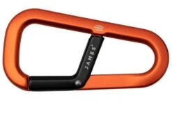 The James Brand The Hardin, Orange Black ES204944-10 Carabiner