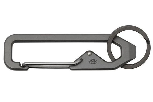 The James Brand Holcombe Titanium Stainless, Carabiner 1 The James Brand Holcombe Titanium Stainless, Carabiner