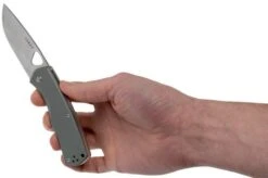 The James Brand Folsom KN102139-00 Primer Gray + Satin Pocket Knife -The James Brand JAKFOL102139 08 the james brand