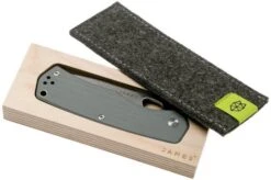 The James Brand Folsom KN102139-00 Primer Gray + Satin Pocket Knife -The James Brand JAKFOL102139 09 the james brand