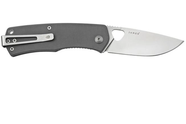 The James Brand The Folsom KN112139-00 G10 Primer Gray, Pocket Knife 2 The James Brand The Folsom KN112139-00 G10 Primer Gray, Pocket Knife - Image 2