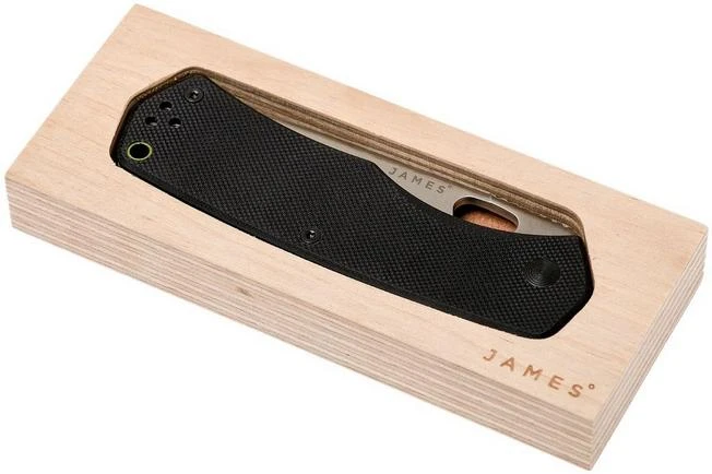 The James Brand Folsom, Black + Satin Pocket Knife 9 The James Brand Folsom, Black + Satin Pocket Knife - Image 9
