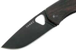The James Brand Folsom, Ebony + Black Pocket Knife 11 The James Brand Folsom, Ebony + Black Pocket Knife -The James Brand JAKFOL2201 B 03 the james brand jakfol2201 b 03