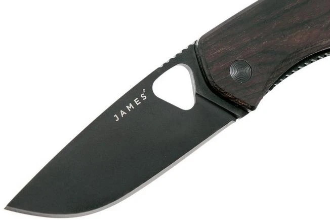 The James Brand Folsom, Ebony + Black Pocket Knife 3 The James Brand Folsom, Ebony + Black Pocket Knife - Image 3