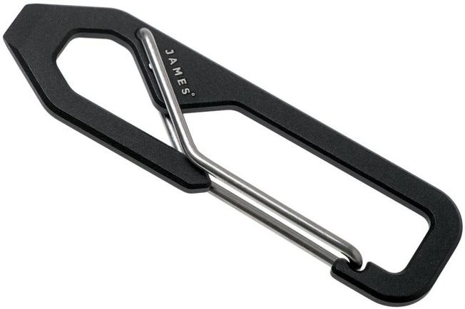 The James Brand Holcombe, Black, Steel, Carabiner 1 The James Brand Holcombe, Black, Steel, Carabiner