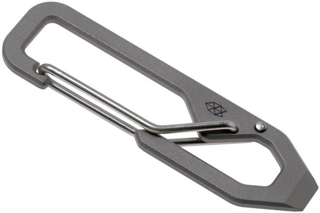 The James Brand Holcombe, Titanium, Carabiner 2 The James Brand Holcombe, Titanium, Carabiner - Image 2