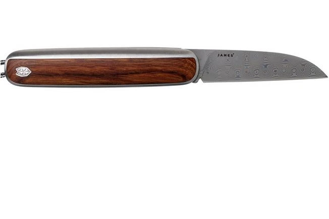 The James Brand The Pike, Rosewood, Damascus, KN110159-00 Pocket Knife 2 The James Brand The Pike, Rosewood, Damascus, KN110159-00 Pocket Knife - Image 2