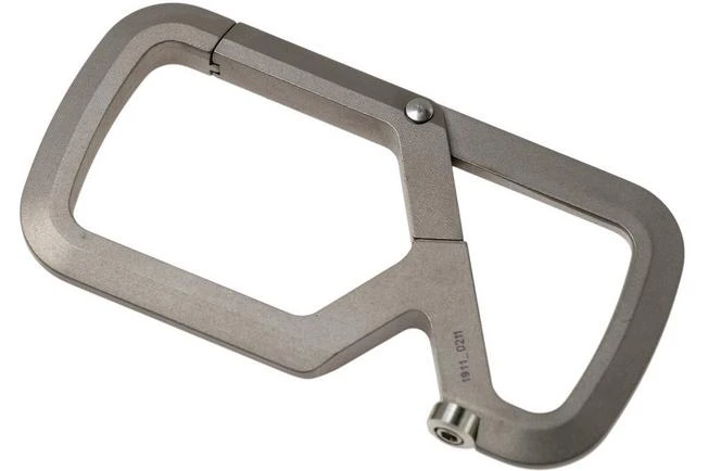 The James Brand Mehlville, Titanium, Carabiner 2 The James Brand Mehlville, Titanium, Carabiner - Image 2
