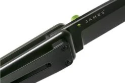 The James Brand Chapter KN100106-00 Black + Black Pocket Knife -The James Brand JAKN100106 00 06 the james brand