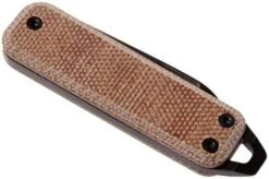 The James Brand Elko, Tan Micarta + Black Pocket Knife -The James Brand JAKN103140 00 04 the james brand