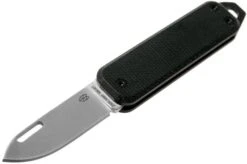 The James Brand Elko KN103143-00 Black Micarta + Satin Pocket Knife -The James Brand JAKN103143 00 03 the james brand