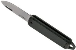 The James Brand Elko KN103143-00 Black Micarta + Satin Pocket Knife -The James Brand JAKN103143 00 05 the james brand