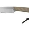 The James Brand The Hell Gap Stainless + Od Green Micarta Fixed Knife
