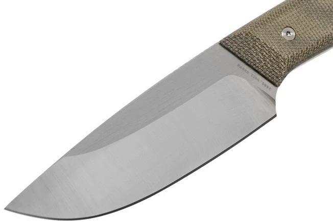 The James Brand The Hell Gap Stainless + Od Green Micarta Fixed Knife 3 The James Brand The Hell Gap Stainless + Od Green Micarta Fixed Knife - Image 3
