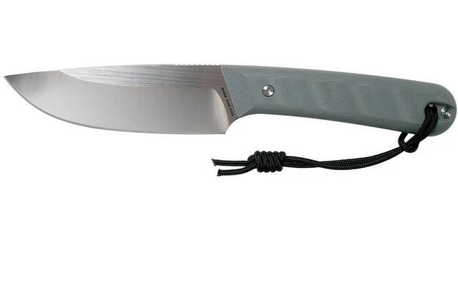 The James Brand The Hell Gap Stainless + Primer Grey G10 Fixed Knife 1 The James Brand The Hell Gap Stainless + Primer Grey G10 Fixed Knife