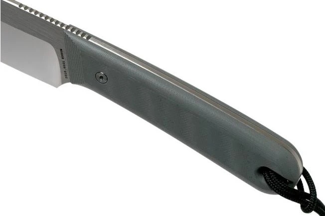 The James Brand The Hell Gap Stainless + Primer Grey G10 Fixed Knife 5 The James Brand The Hell Gap Stainless + Primer Grey G10 Fixed Knife - Image 5