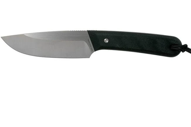 The James Brand The Hell Gap Stainless + Black Micarta Fixed Knife 1 The James Brand The Hell Gap Stainless + Black Micarta Fixed Knife