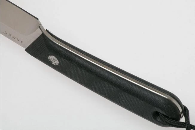 The James Brand The Hell Gap Stainless + Black Micarta Fixed Knife 4 The James Brand The Hell Gap Stainless + Black Micarta Fixed Knife - Image 4