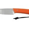 The James Brand The Hell Gap, Stainless + Orange G10 N107195-00 Fixed Knife